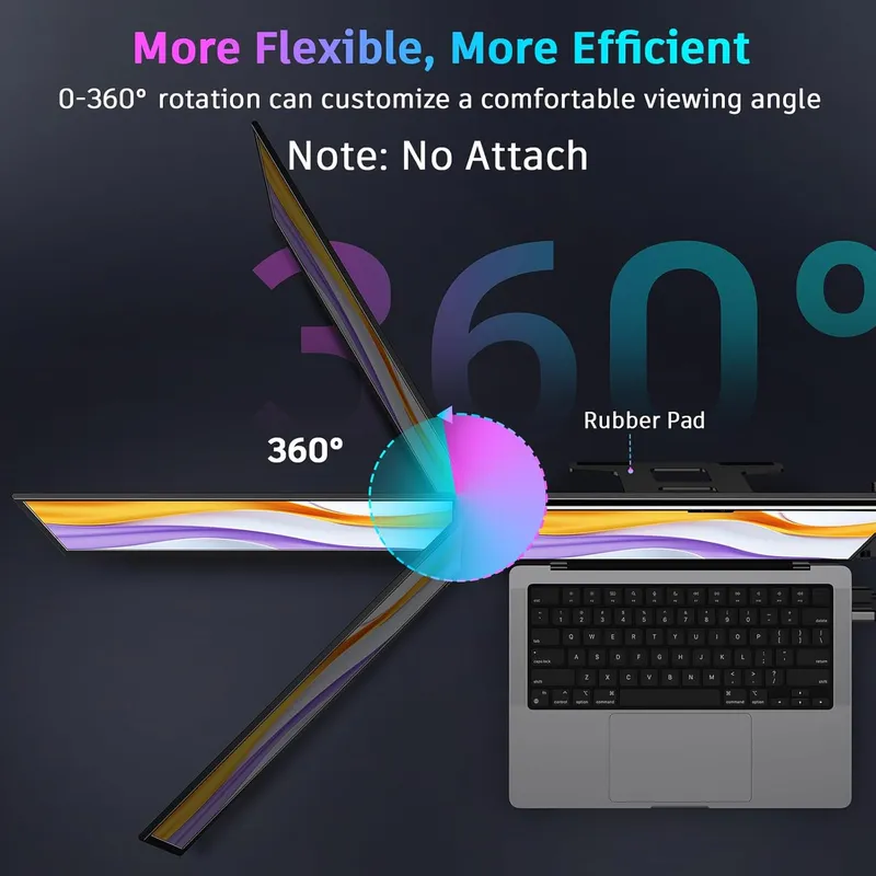 QQH Laptop with Ultra-Slim FHD IPS Display