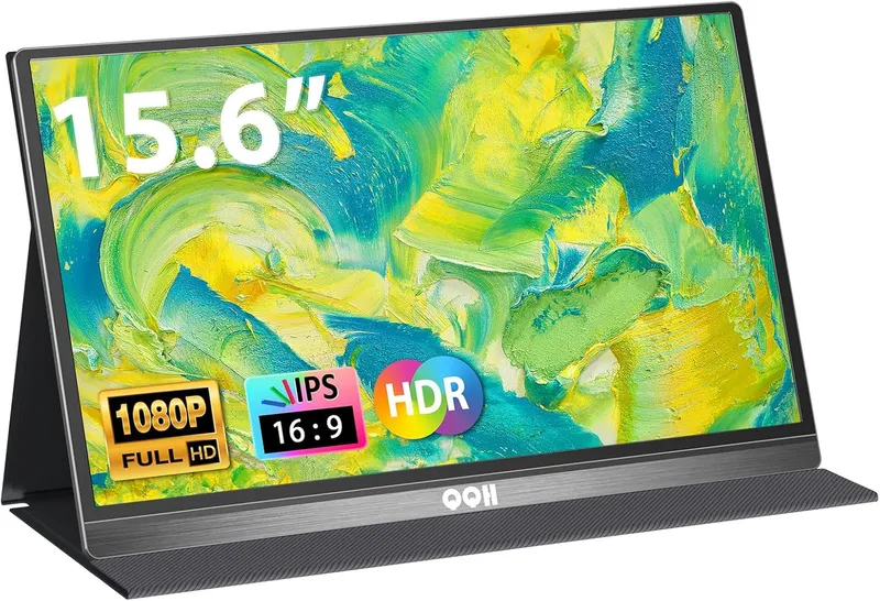 QQH Portable Monitor, 15.6 Inch